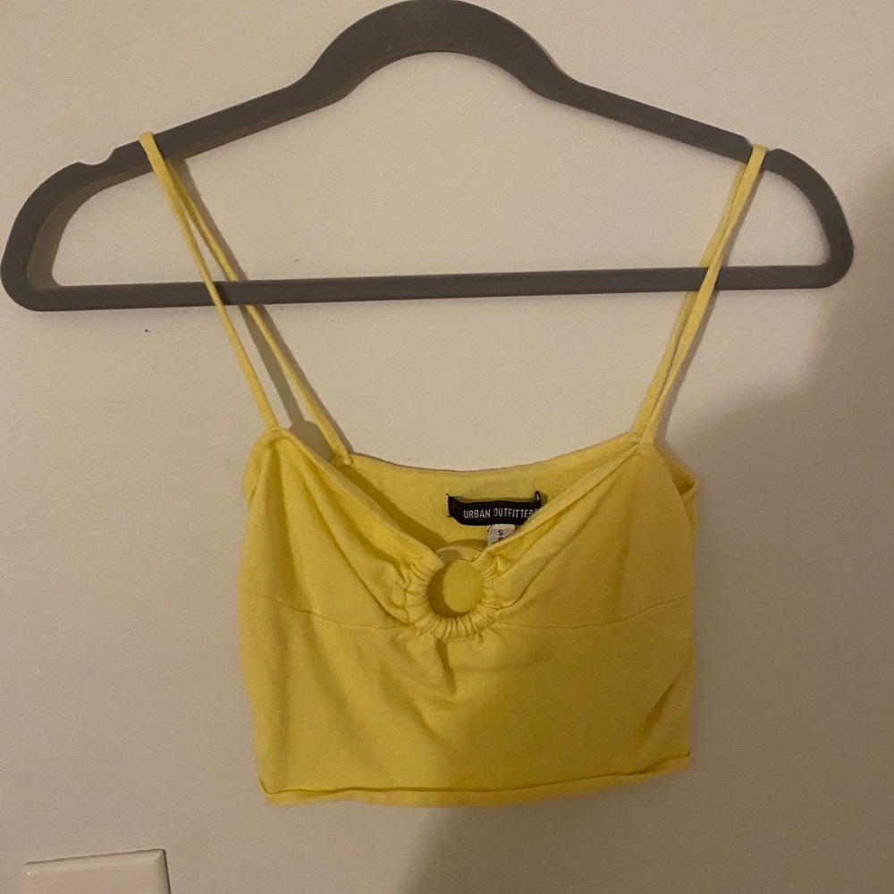 Urban outfitters yellow tank
